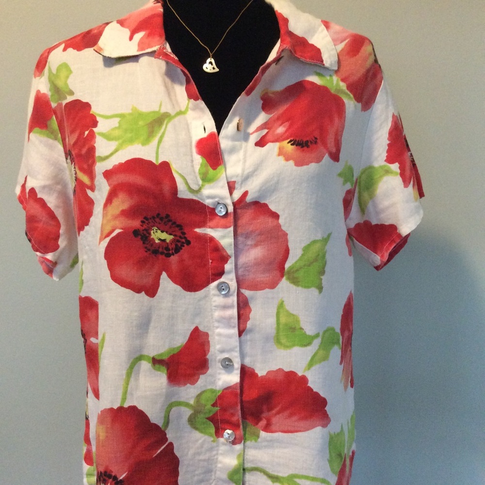 Linen Camp Shirt